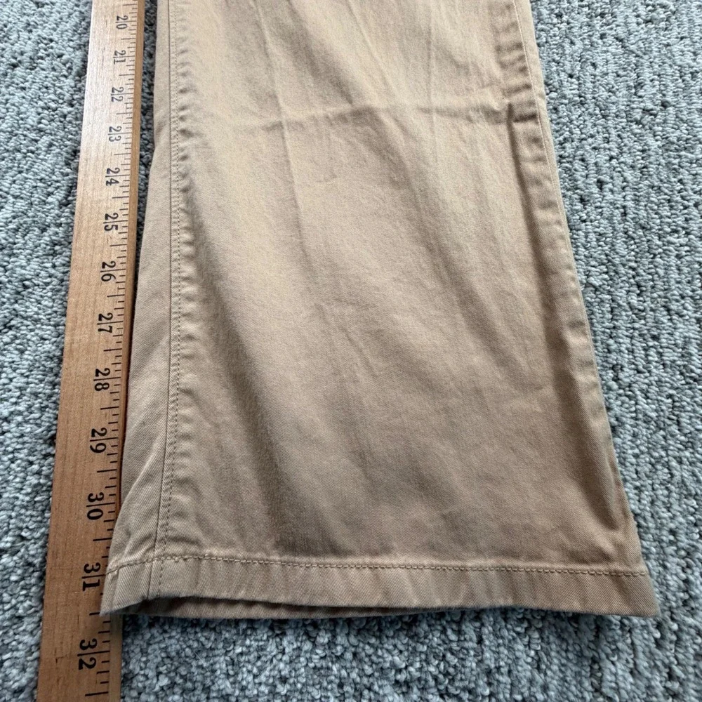 UNTUCKit 5 Pocket Pant Men 35x32 Tan Relaxed Fit Pima Cotton Stretch 40067